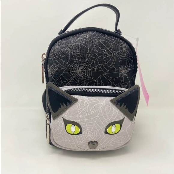 Betsey Johnson Cat Mini Backpack - Picture 3 of 6